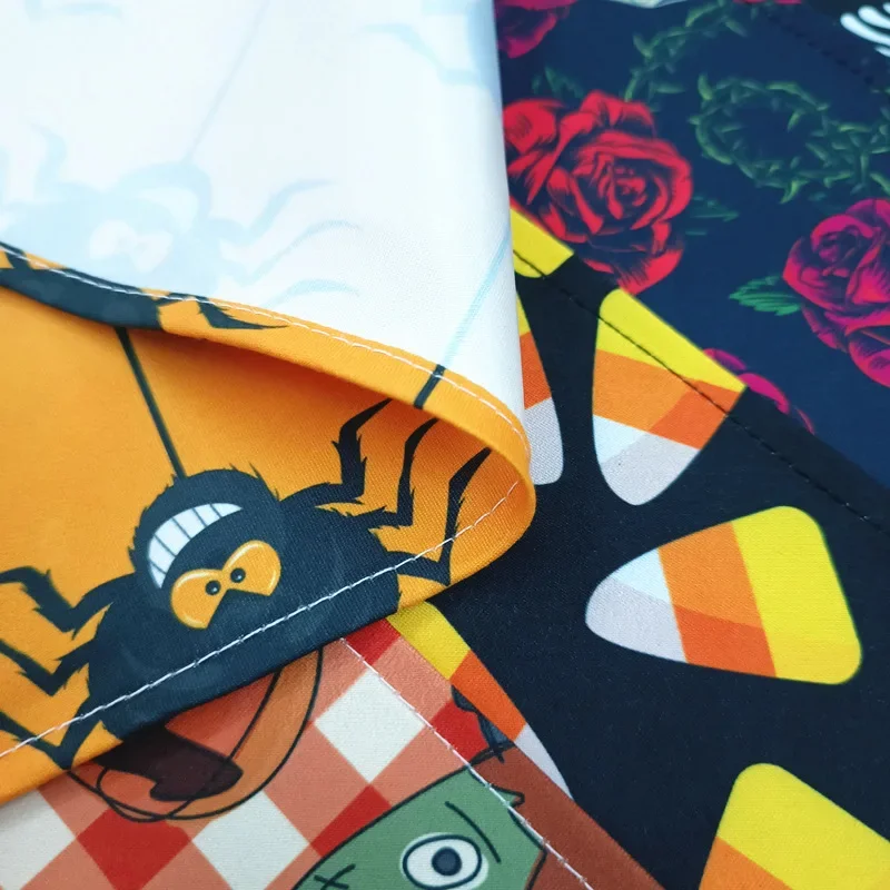 ผ้าพันคอสุนัข1/100ชิ้นผ้ากันเปื้อนปลอกคอแมวตกแต่งคออุปกรณ์สำหรับสัตว์เลี้ยงแนวฮาโลวีนเทศกาลคริสต์มาสสำหรับลูกสุนัขเครื่องประดับสุนัขสำหรับลูกสุนัขแมว - imagen 5