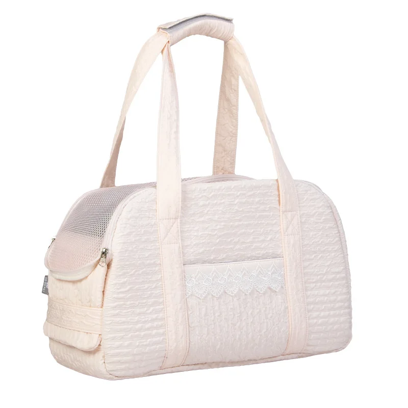 Bolsa de encaje para Gato, bolsas para perros pequeños, bolsas transpirables para perros y gatos, bolso de hombro portátil, productos para mascotas - imagen 5