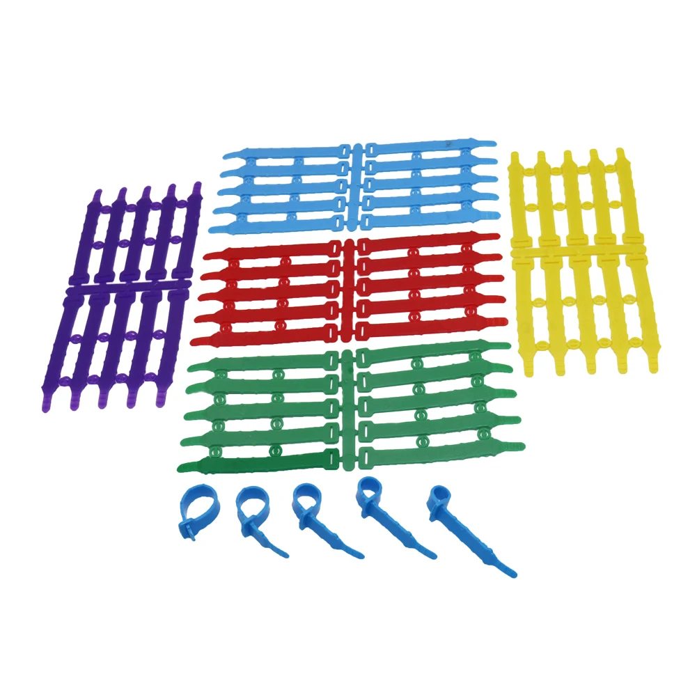 30 Uds 5 colores pollo PVC anillos suaves para pies diámetro interior 8 ~ 16mm ajustable pollito pájaro identificación anillos para pierna longitud 7,9 cm - imagen 5