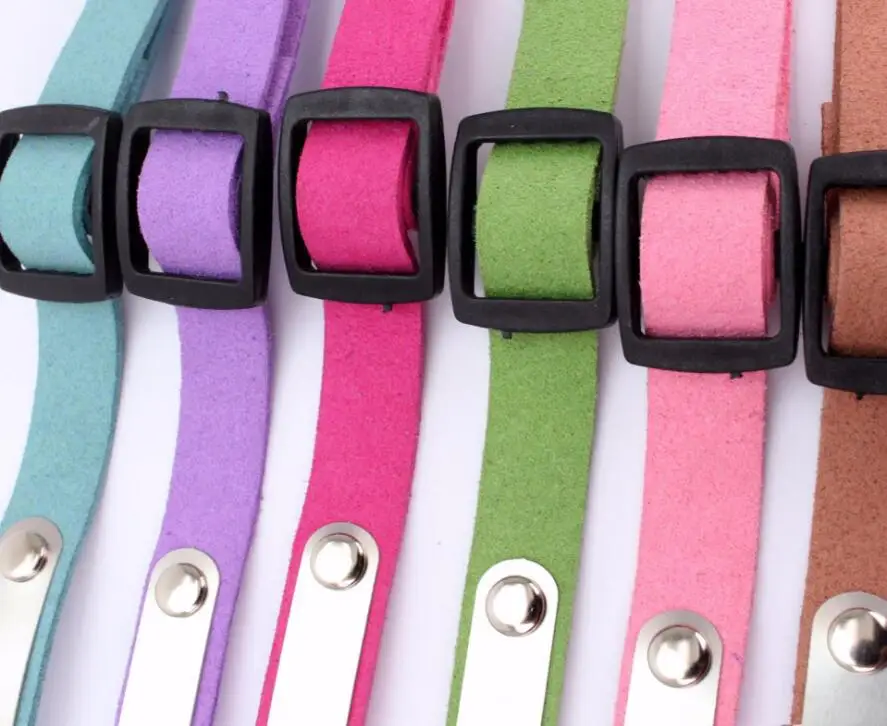 Collar para perro con grabado gratis, 1 Uds., etiqueta personalizada con nombre de gato, Collar con nombre de cuero ajustable, Collar para mascota, Collar con etiqueta para cachorro DIY - imagen 3