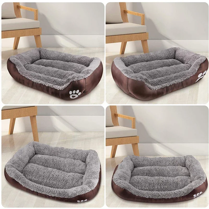 Cama para perros BOUSSAC - Tallas S-3XL con fondo impermeable - imagen 4