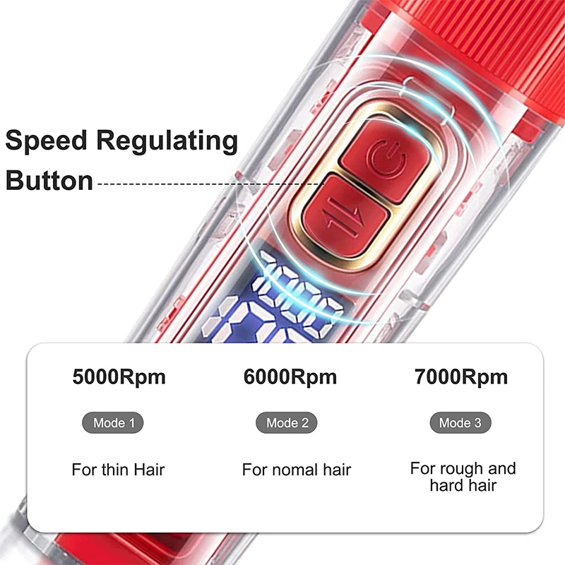 Cortadora de pelo eléctrica para perros y gatos, afeitadora de belleza, juego completo de aseo multifuncional, resistente al agua, bajo ruido - imagen 5