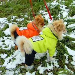 Abrigo polar para Yorkie – Cálido e impermeable, ideal para invierno