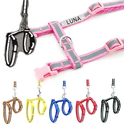 Arnés reflectante ligero para gatos y perros pequeños – Seguro y ajustable