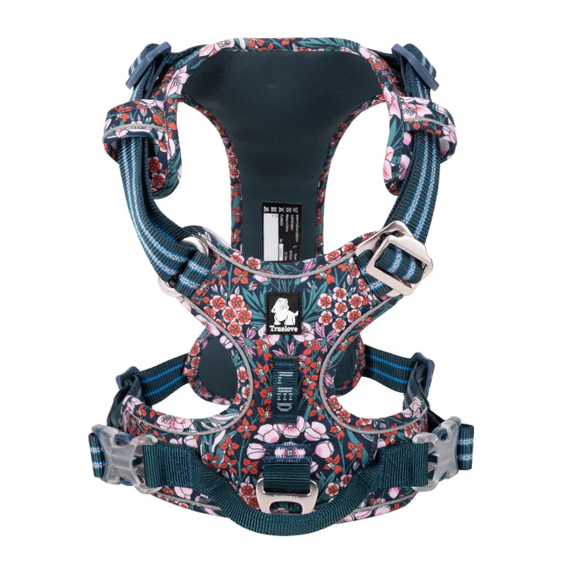 Darkblue dog harness