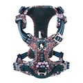 Darkblue dog harness