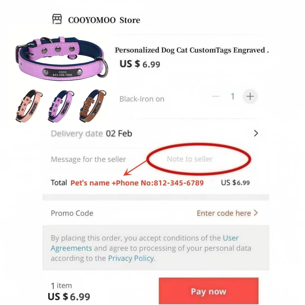 Collar de perro personalizado, Collar de cuero con placa de identificación de perro de cuero personalizado de leopardo para perros pequeños, medianos y grandes, Pugs de Bulldog Pitbull - imagen 4