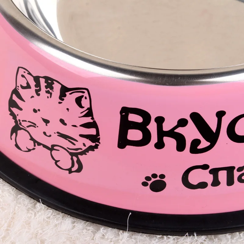 Cuenco de acero inoxidable para perros, contenedor de almacenamiento de alimentos, cuenco de comida para perros, botella de agua, plato alimentador para perros pequeños y grandes y gatos - imagen 5