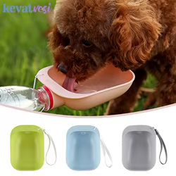Bebedero portátil plegable para perros y gatos – Agua en paseos