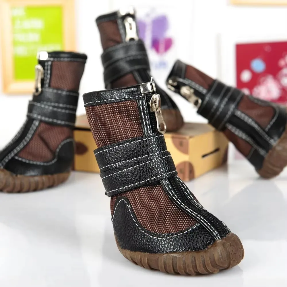 Botas acolchadas algodón perros grandes invierno impermeables - imagen 2