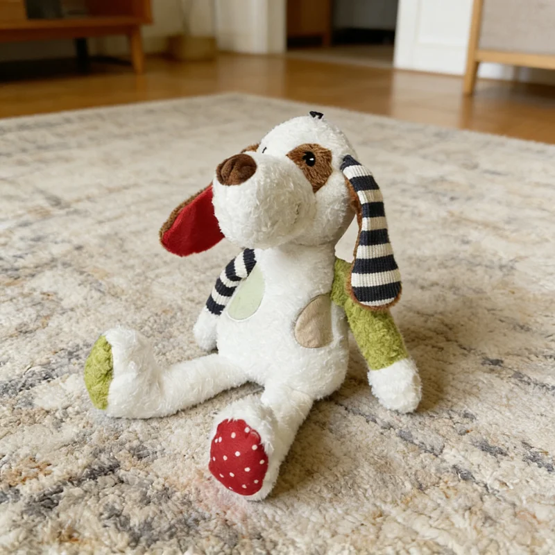 Peluche con cuerda para limpiar dientes de perro mini - imagen 4