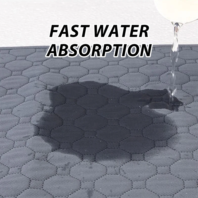 Alfombrilla lavable para pañales de mascotas, almohadilla de entrenamiento impermeable y reutilizable, absorbente de orina, protege el medio ambiente, funda para asiento de coche - imagen 5