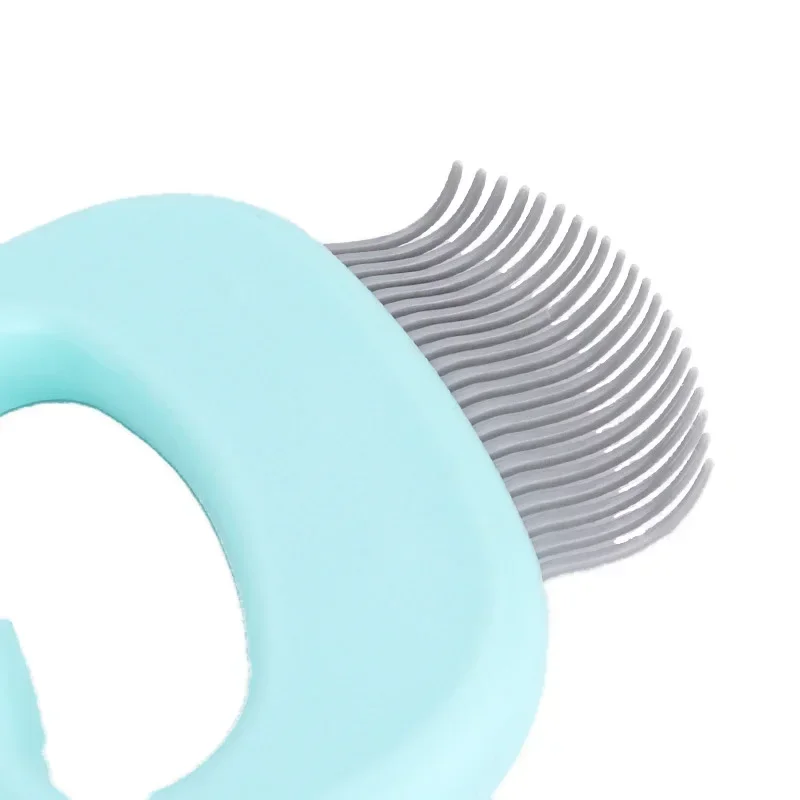 Peine de Pelo Largo/corto para mascotas, productos de afeitado para gatos, depilación flotante corta en inglés - imagen 5