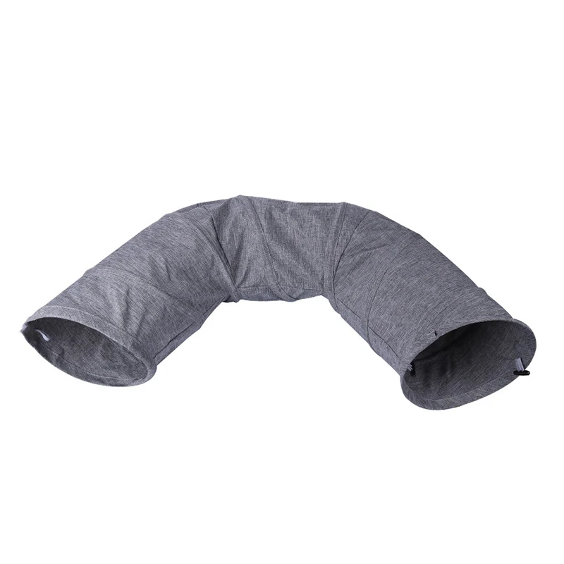 Juguetes de túnel para gatos, divertido tubo de túnel interactivo de entrenamiento para gatitos, múltiples agujeros, suministros deportivos para gatitos - imagen 3