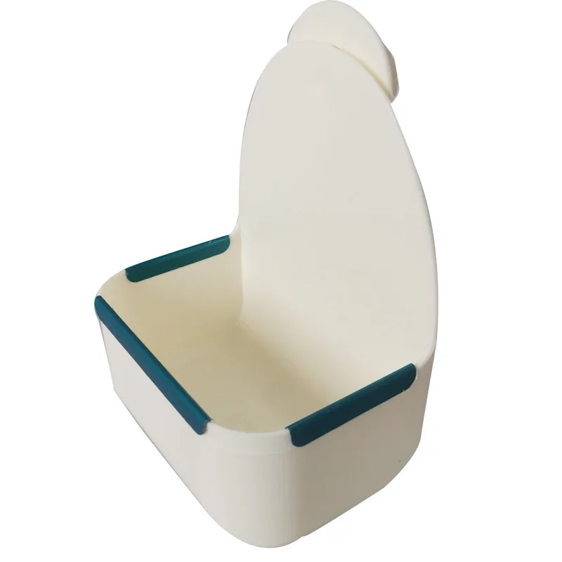 Accesorios de comida para mascotas, cuenco para conejos, cuenco fijo anticaída de gran capacidad, resistente a impactos, dispensador para mascotas, conejillo de indias - imagen 2