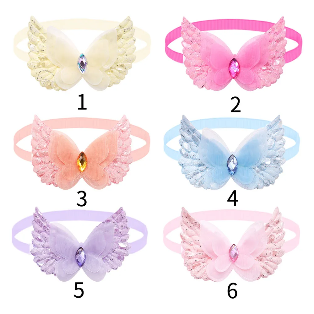 lazo ajustable con forma de mariposa para perros pequeños - imagen 2