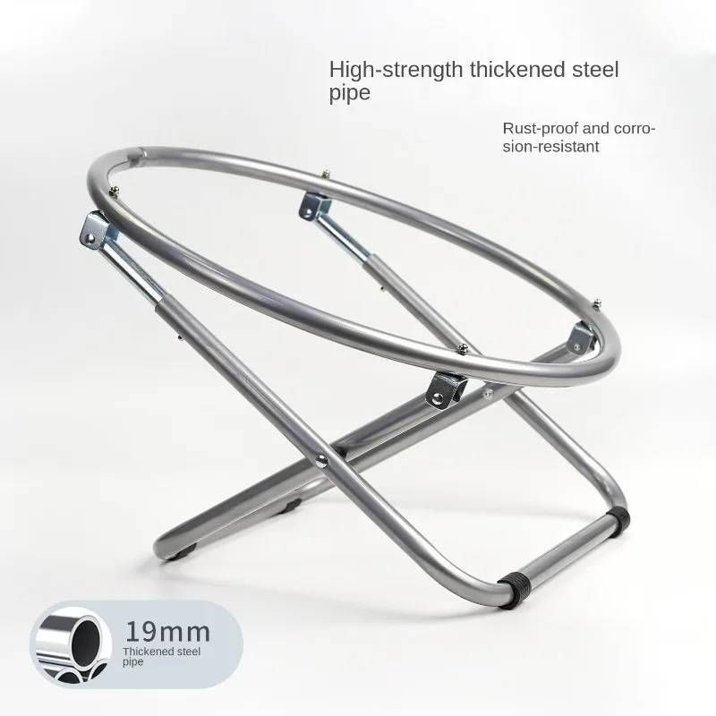 Cama plegable portátil para mascotas, cama redonda elevada para gatos, silla impermeable para mascotas, cama redonda para gatos - imagen 3