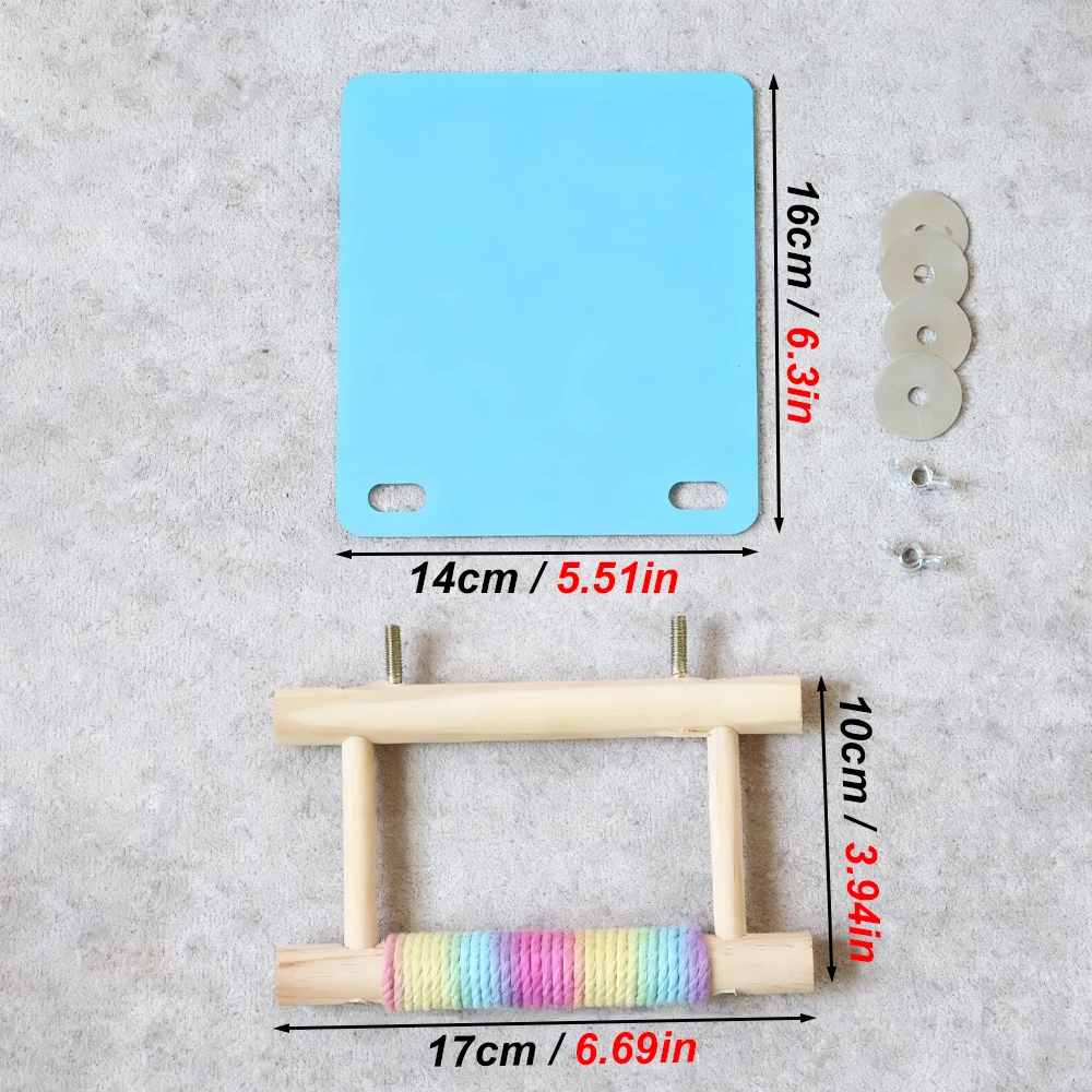 Cuerda de yute para loro – Juguete masticable resistente - imagen 2