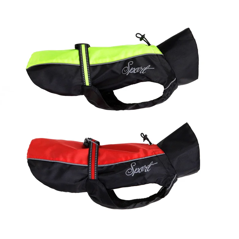 Ropa para perros, chubasquero de malla para perros, impermeable, capa de lluvia grande, chaqueta para perros pequeños, medianos y grandes, impermeables para cachorros de Labrador, Chihuahua - imagen 3