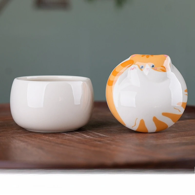 Urna de cendres de cerámica para mascotas, Mini urnas para cachorros y perros, urna conmemorativa para cenizas, conejo, gatitos, gatos, perros, caja para cenizas de animales, producto de cementerio - imagen 5