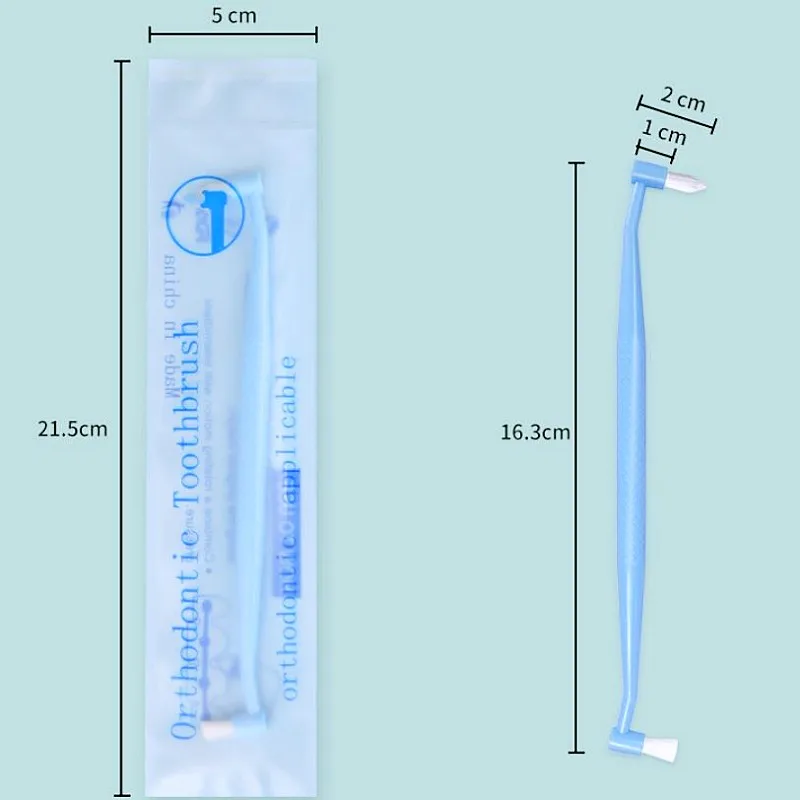 Cepillo de dientes para perros, cepillo de dientes de doble cabeza para mascotas, cepillos de dientes pequeños y suaves para limpieza de dientes de perros, cepillos de dientes de cabeza pequeña para mascotas - imagen 5