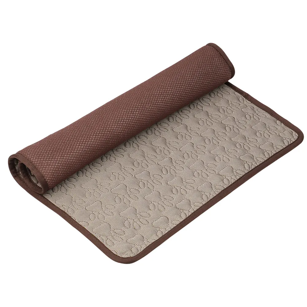 Colchoneta refrescante de verano para perros y gatos, tapete de hielo súper fresco, manta para sofá, almohadilla de seda de hielo transpirable, perrera, cama lavable de verano para mascotas - imagen 3