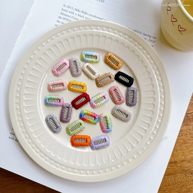 Horquilla colorida para perro Yorkshire, tocado para mascotas, Clip BB, Clip para la nariz maltés, accesorios de aseo para cachorros y gatos - imagen 5