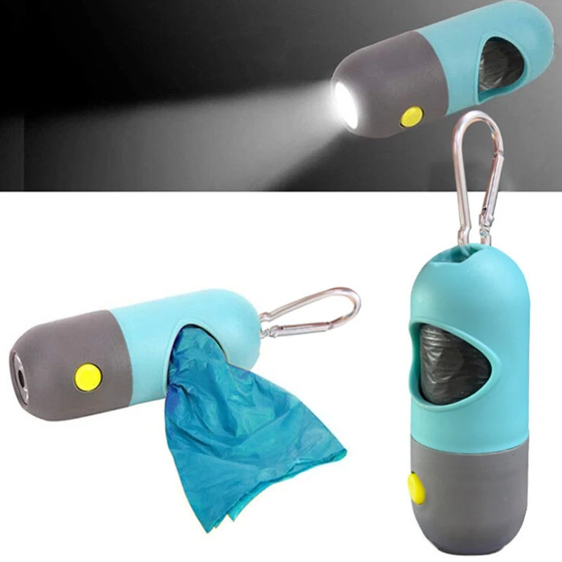 Portable Dog Poop Bags Dispenser Trash Sack Case Carrier Outdoor Garbage Storag Box for Cat Puppy Pet Waste Bag Holder Supplies - imagen 4