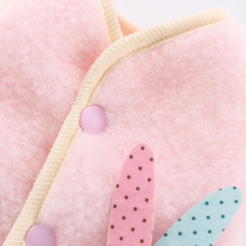 Ropa de invierno para perros y conejos, ropa de Navidad sin mangas, abrigo polar remolcable, chaquetas cálidas para perros pequeños de peluche Bichon, ropa para mascotas - imagen 4