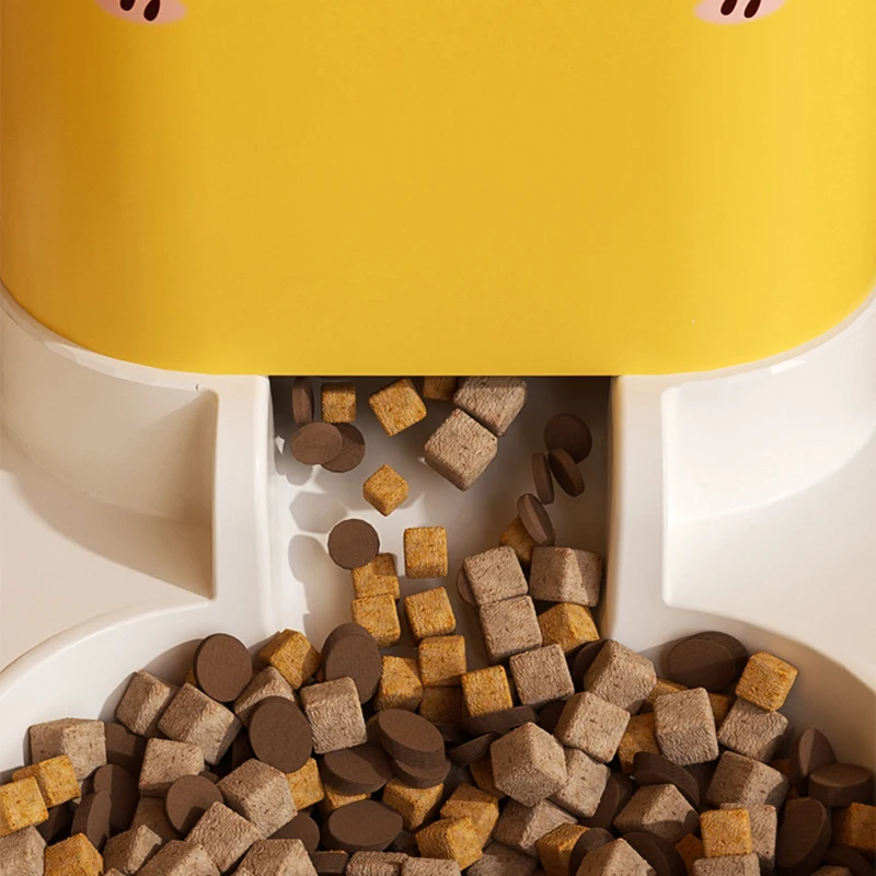 Comedero automático para perros y gatos, dispensador de agua para gatos de gran capacidad, cuencos de comida antideslizantes para mascotas, accesorios para perros pequeños y gatos - imagen 3