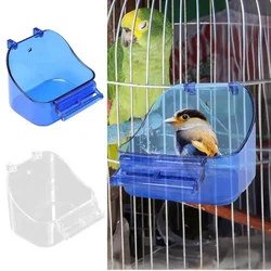 Baño automático para pájaros – Bañera resistente para jaula