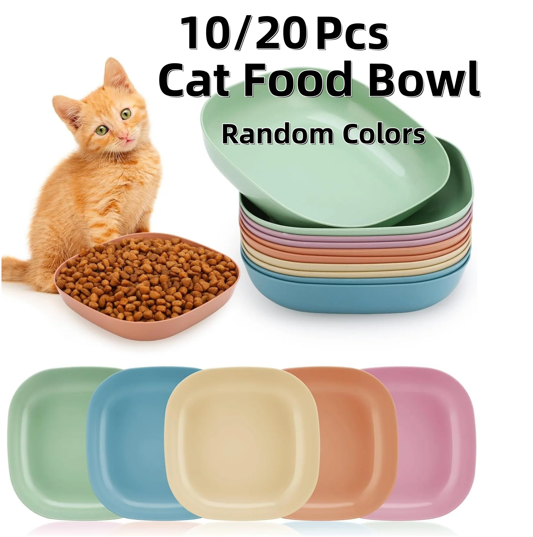 Cuenco antideslizante para gato – Plato de agua y comida - imagen 5