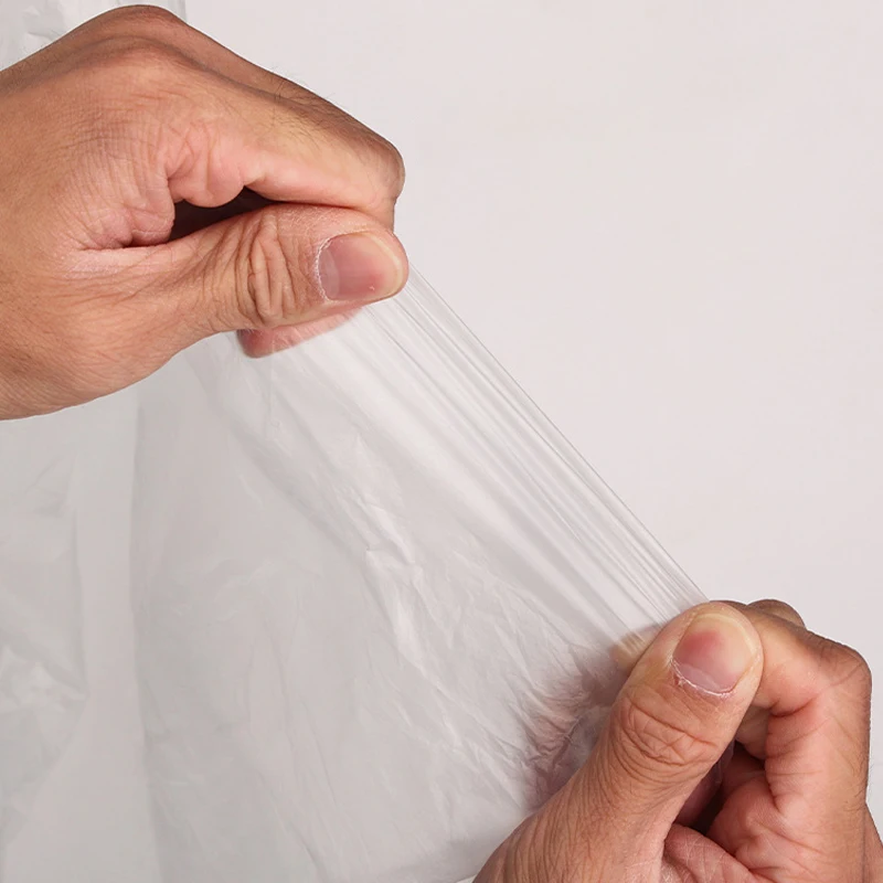 50PCs Disposable Pet Tray Cleaning Bags Elastic Pet Cage Garbage Bags for Dogs Cats Small Animals Transparent Pet Waste Bag - imagen 5