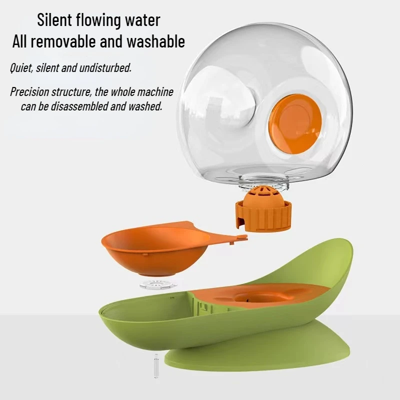 2.8L perro gato caracoles burbuja automática gato tazón de agua fuente para mascotas dispensador de agua gato grande bebida para perros con elemento filtrante - imagen 4