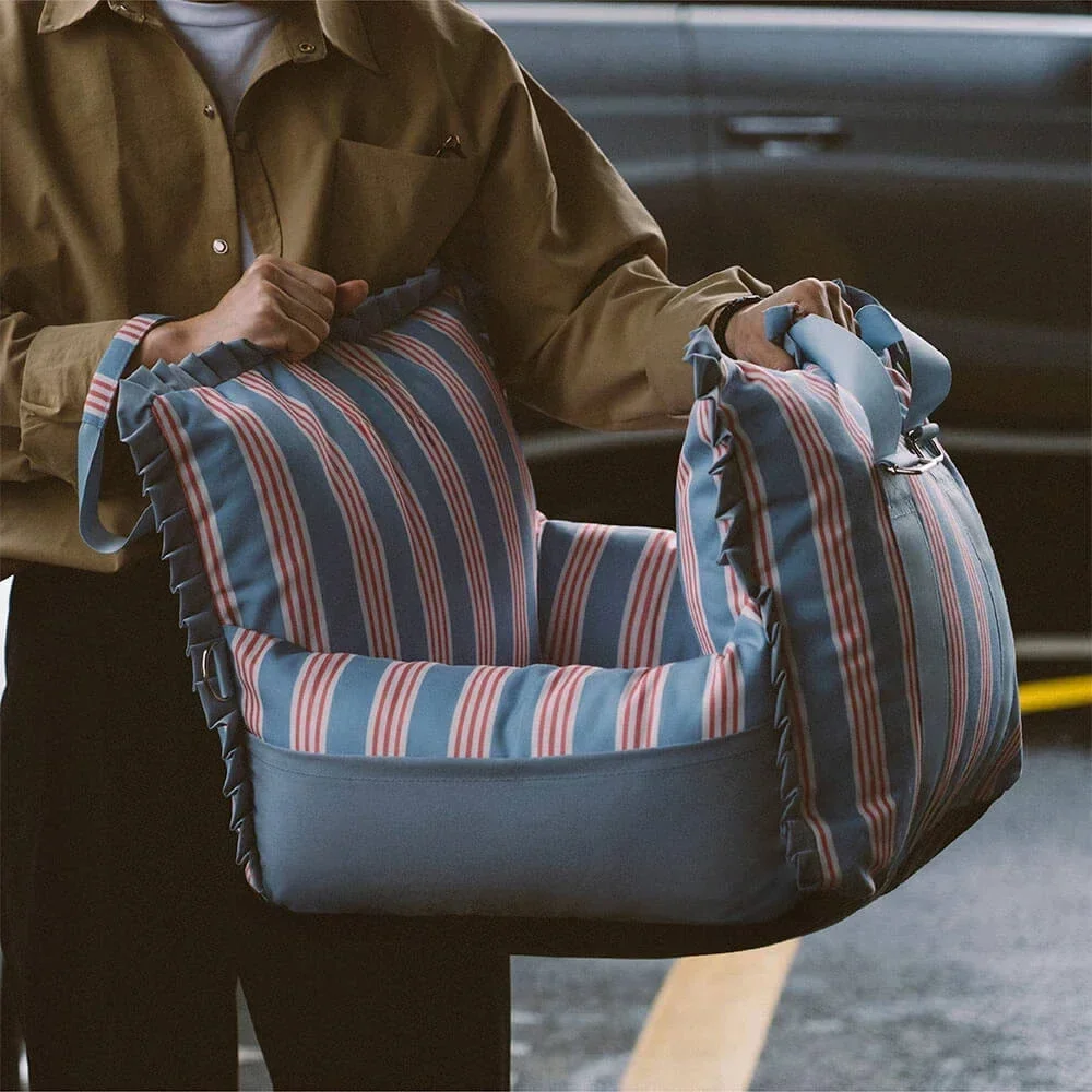 Perrera de limpieza extraíble para perros, cama para perros, perrera para mascotas, impermeable, estera para perros pequeños y grandes, asiento de coche de seguridad para viajes para perros - imagen 4