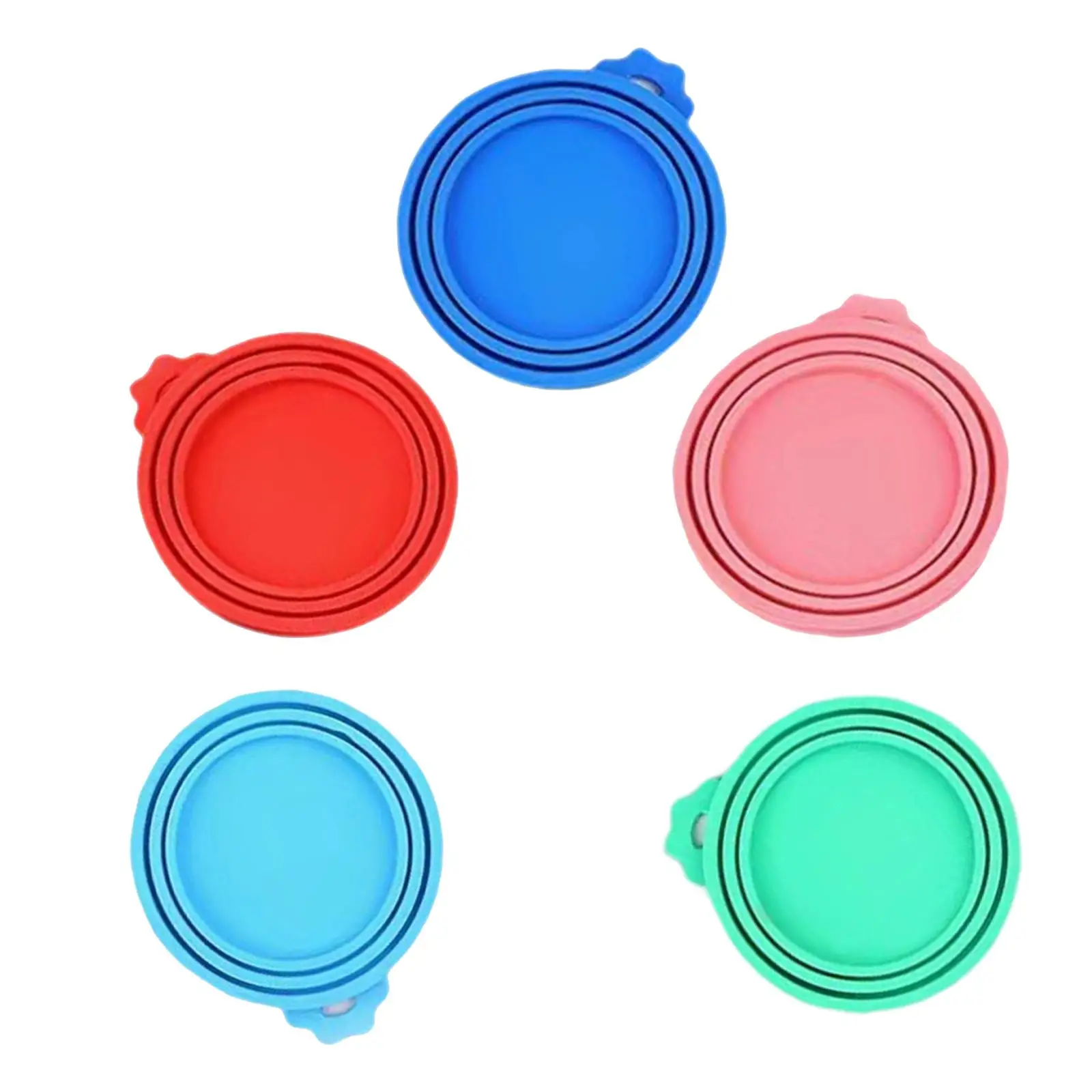 Food Can Lid Pet Supplies Dog Cat Food Canned Storage Tin Cap Fresh Keeping Silicone Seal Lid for Daily Supplies Dog Cat Food