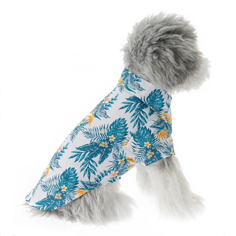 Camisa hawaiana para perro pequeño – Ropa fresca de verano - imagen 5