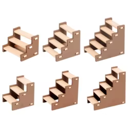 Escalera de escalada para hámster, juguete DIY para gerbos, ratones, accesorios de hábitat resistentes