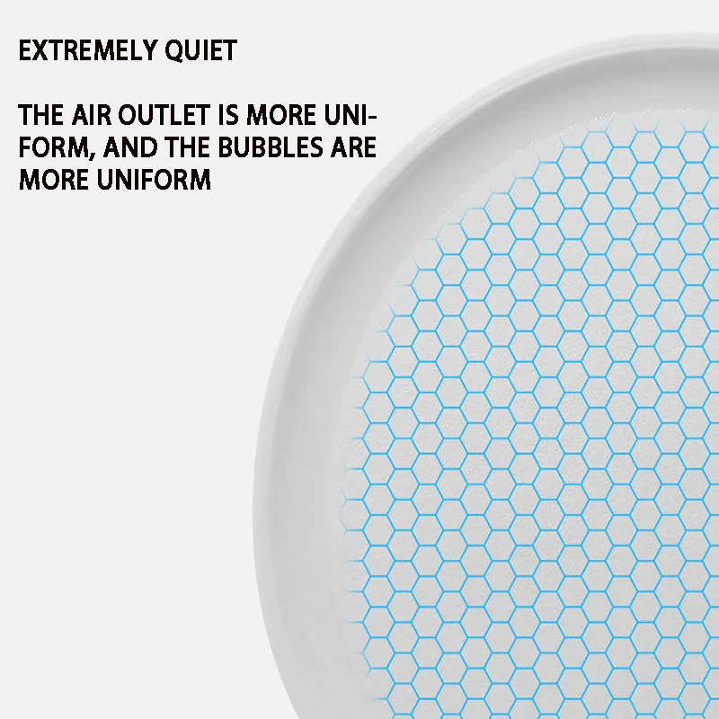 Nebulizador difusión nanobubles acuario - Detalle del bomba