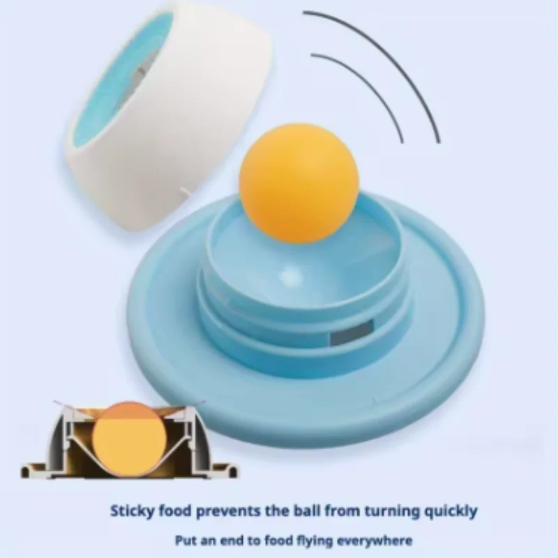 Juguete interactivo dispensador comida lenta para perros y gatos - imagen 4