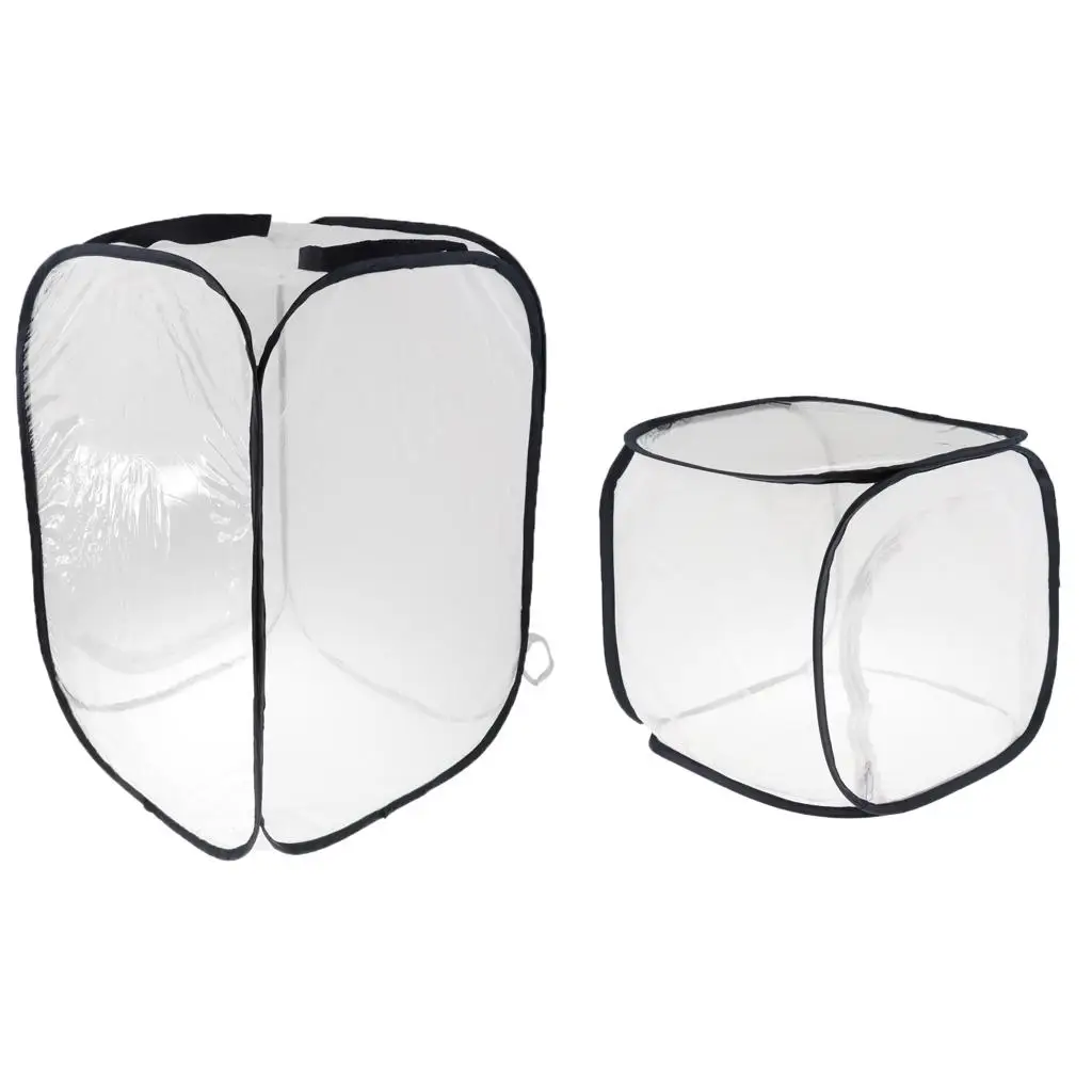 Butterfly Habitat Cage,Foldable Insect Habitat Cage Terrarium Up,Easy Zip-Open