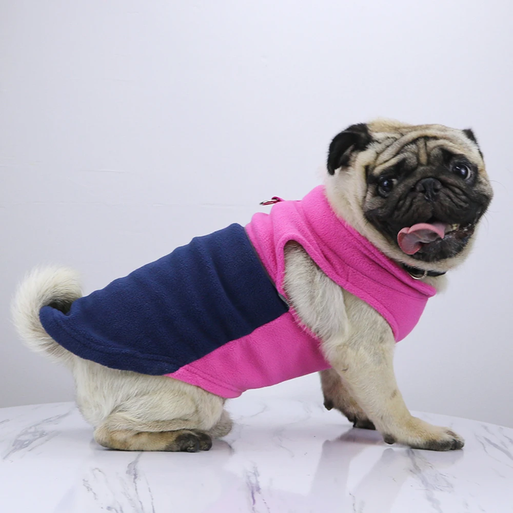 Ropa de Lana de Invierno para Perros con Chaleco Cálido para Cachorros y Razas Pequeñas - imagen 3