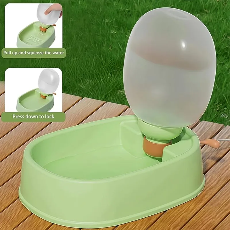 Botella de agua para perros, dispensador de cuencos de agua para gatos, portátil, a prueba de fugas, botella de agua para perros de viaje para mascotas, caminatas al aire libre, senderismo, viajes - imagen 2