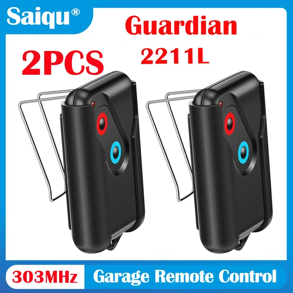 Mando para puerta de garaje Guardian Steel-Line 2211-L 303MHz