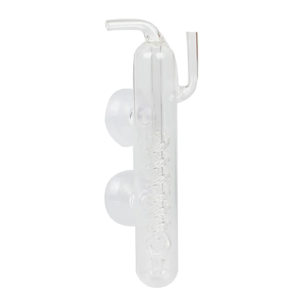 Aquarium Fish Tank CO2 Monitor With Spiral Bubble Counter 4cm Aquarium Fish Tank CO2 Monitor With Spiral Bubble Counter 4cm