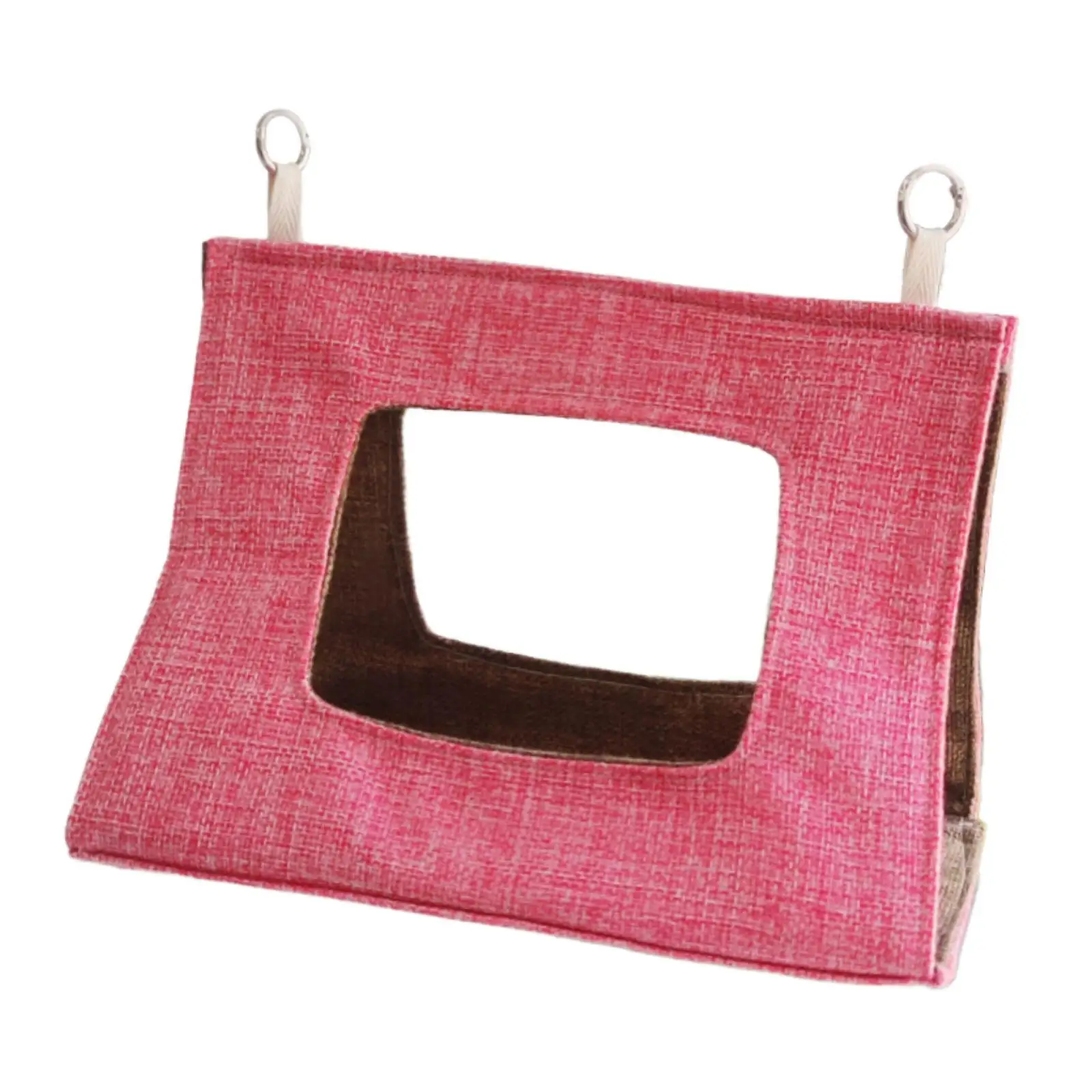 Bird Hammock Bird Nest House Hideaway Hanging Cave Comfortable Nest Bed Accessories for Macaw, Cockatoo, Parakeet, Parrot