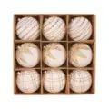 9 Pieces Beige 10cm