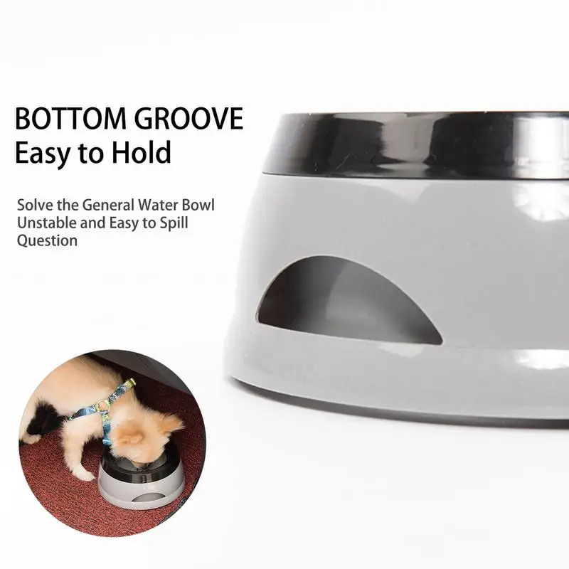 Cuenco para coche de mascotas fácil de limpiar, cuenco para comida y agua para mascotas fácil de usar, apto para lavavajillas, cuenco para coche para mascotas - imagen 2