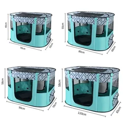 Sala de parto para gatos y nido plegable canino