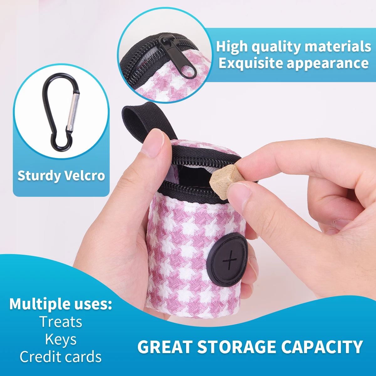 Bolsas de basura para perros, bolsa de almacenamiento para adiestramiento de mascotas al aire libre, bolsas para excrementos de perros, 1 ud. - imagen 5